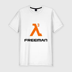 Футболка slim-fit HL3: Freeman, цвет: белый