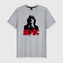 Футболка slim-fit AC/DC Madness, цвет: меланж