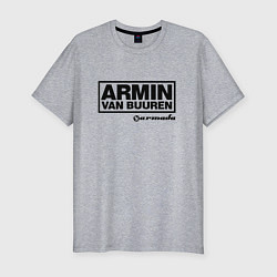 Футболка slim-fit Armin van Buuren, цвет: меланж