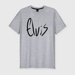 Футболка slim-fit Elvis, цвет: меланж