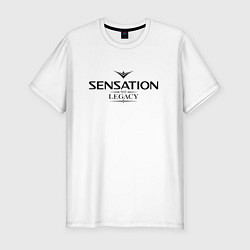 Футболка slim-fit Sensation: The Legacy, цвет: белый