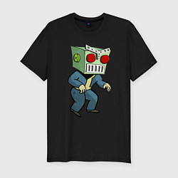 Футболка slim-fit Fallout Robo, цвет: черный