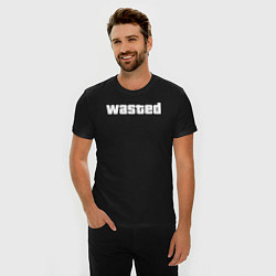 Футболка slim-fit Wasted, цвет: черный — фото 2