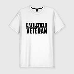 Мужская slim-футболка Battlefield Veteran