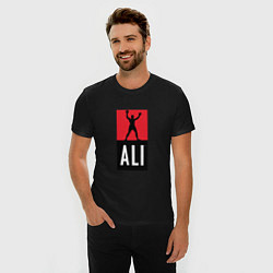Футболка slim-fit Ali by boxcluber, цвет: черный — фото 2