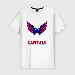 Футболка slim-fit Washington Capitals, цвет: белый