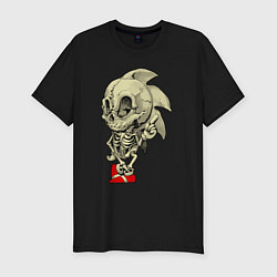 Футболка slim-fit Sonic skeleton, цвет: черный