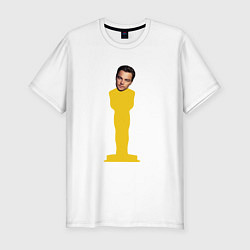 Футболка slim-fit Oscar Dicaprio, цвет: белый