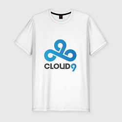 Футболка slim-fit Cloud9, цвет: белый