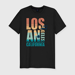 Футболка slim-fit Losangeles, цвет: черный