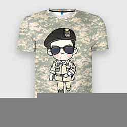 Мужская спорт-футболка Song Joong Ki: Camo