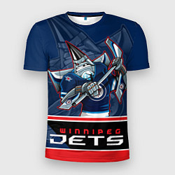 Мужская спорт-футболка Winnipeg Jets
