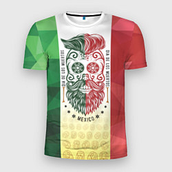 Футболка спортивная мужская Мексика, цвет: 3D-принт