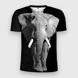 Мужская спорт-футболка Старый слон