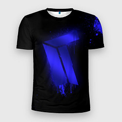 Футболка спортивная мужская Titan: Black collection, цвет: 3D-принт
