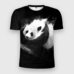 Мужская спорт-футболка Молочная панда