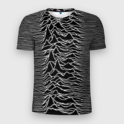 Футболка спортивная мужская Joy Division: Unknown Pleasures, цвет: 3D-принт