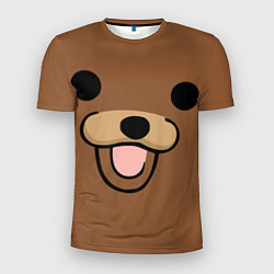 Мужская спорт-футболка Медведь