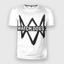 Футболка спортивная мужская Watch Dogs 2, цвет: 3D-принт
