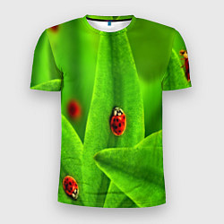 Мужская спорт-футболка Милые насекомые