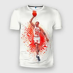 Мужская спорт-футболка Michael Jordan: Red Star