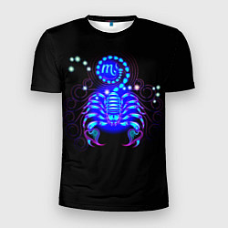 Футболка спортивная мужская Космический Скорпион, цвет: 3D-принт