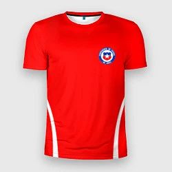 Футболка спортивная мужская Chile: Alexis Sanchez, цвет: 3D-принт