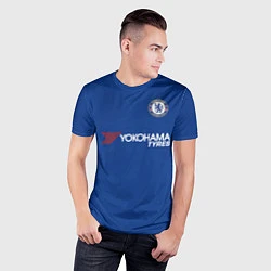 Футболка спортивная мужская Chelsea FC: Form 2018, цвет: 3D-принт — фото 2