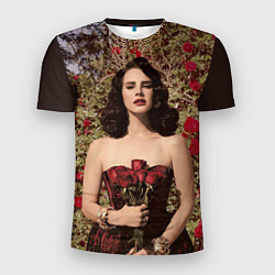 Мужская спорт-футболка Lana Del Rey: Roses