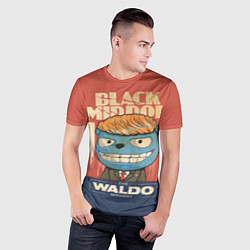 Футболка спортивная мужская Black Mirror: The Waldo, цвет: 3D-принт — фото 2