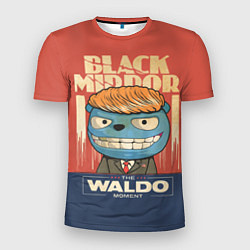 Футболка спортивная мужская Black Mirror: The Waldo, цвет: 3D-принт