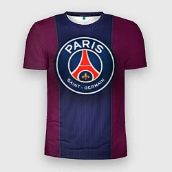 Футболка спортивная мужская Paris Saint-Germain, цвет: 3D-принт