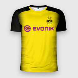 Футболка спортивная мужская BVB FC: Aubameyang Away 17/18, цвет: 3D-принт