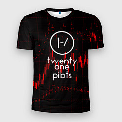 Футболка спортивная мужская Twenty one pilots, цвет: 3D-принт