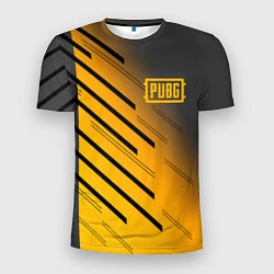 Мужская спорт-футболка PUBG: Lines Style