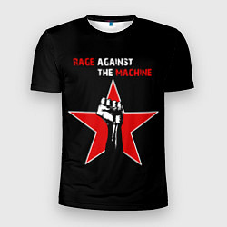 Футболка спортивная мужская Rage Against the Machine - star, цвет: 3D-принт
