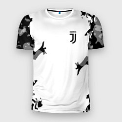 Футболка спортивная мужская FC Juventus: White Original, цвет: 3D-принт
