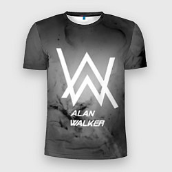 Мужская спорт-футболка Alan Walker: Black Side