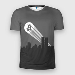 Мужская спорт-футболка Bitcoin Call