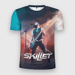 Футболка спортивная мужская Skillet: John Cooper, цвет: 3D-принт