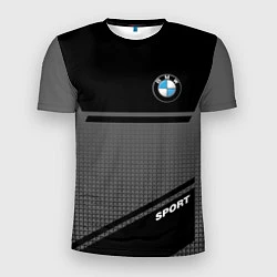 Мужская спорт-футболка BMW SPORT БМВ СПОРТ