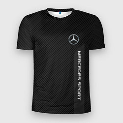 Футболка спортивная мужская Mercedes AMG: Sport Line, цвет: 3D-принт
