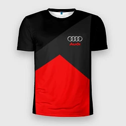 Мужская спорт-футболка Audi: Red Sport