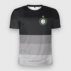 Мужская спорт-футболка ФК Интер: Серый стиль