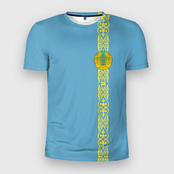 Мужская спорт-футболка I Love Kazakhstan