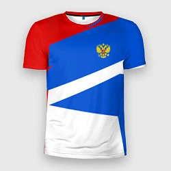 Мужская спорт-футболка Russia: Light Sport