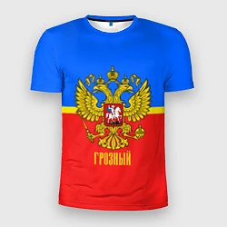 Мужская спорт-футболка Грозный: Россия