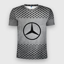 Футболка спортивная мужская Mercedes-Benz: Hardened Steel, цвет: 3D-принт