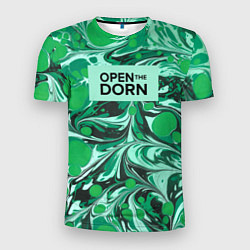 Мужская спорт-футболка Open the Dorn
