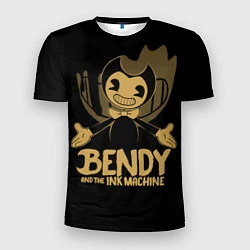 Футболка спортивная мужская Bendy And the ink machine, цвет: 3D-принт